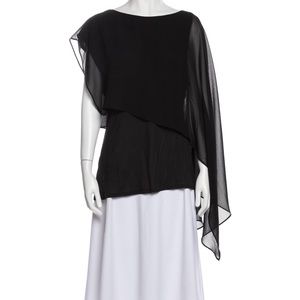 Haute Hippie
Bateau Neckline Three-Quarter Sleeve Blouse
Size: L